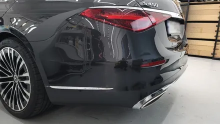 벤츠 S클래스 S450 리어범퍼 복원 판금도색 / 부산 금정