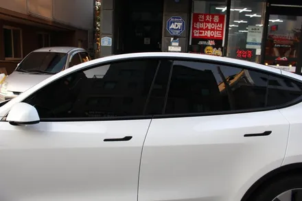 원주 테슬라 모델 Y 신차 출고 블락포디 빙고썬팅 시공 / 원주시 단구동