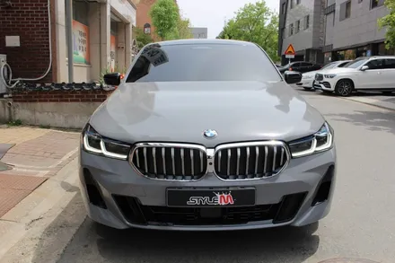 원주랩핑 G11바디 BMW 6GT 640i 전체랩핑 에이버리락그레이 / 원주시 단구동