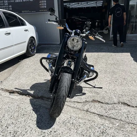 [ 포항 PPF 필름 ] BMW R18 바이크 헤드라이드 ,계기판 / 경남 포항
