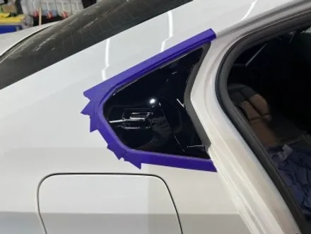 [포항 대잠동 랩핑] BMW5 몰딩 광택 붕괴로 입고 / 경남 포항