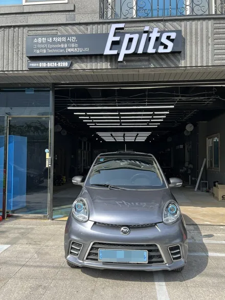 포항 대잠동 루프스킨 제거 후 블랙PPF로 시공 / 경남 포항