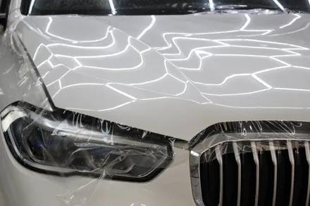 BMW X5 본넷 헥사아머 PPF로 부분시공 - 포항 생활보호 패키지, 신차패키지 / 경남 포항