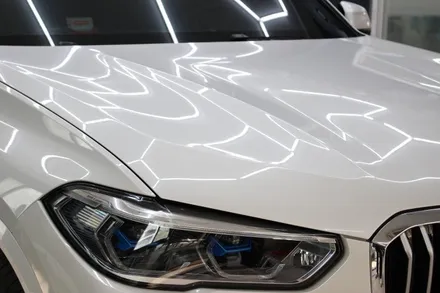 BMW X5 본넷 헥사아머 PPF로 부분시공 - 포항 생활보호 패키지, 신차패키지 / 경남 포항