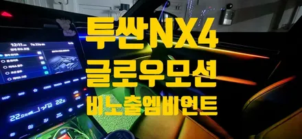 투싼 NX4 비노출엠비언트를 창원에서 가장 잘하는 집!!! / 창원 의창구