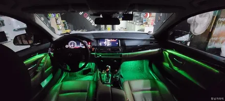 [BMW] F10  520D  RGB  순정형 히든엠비언트 무드등 / 창원 의창구
