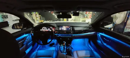 [BMW] F10  520D  RGB  순정형 히든엠비언트 무드등 / 창원 의창구