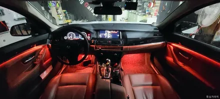 [BMW] F10  520D  RGB  순정형 히든엠비언트 무드등 / 창원 의창구