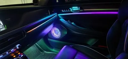 창원엠비언트 제네시스 G90 글로우모션 인스톨 / 창원 의창구