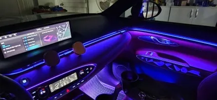 [창원엠비언트] 화려한 조명이 내 몸을 감싸는 그 느낌!! GV70 엠비언트 !!!!!!!!!!글로우모션 VER.2 / 창원 의창구