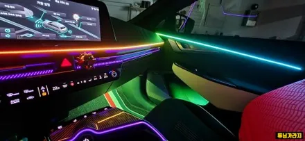 EV6 앰비언트도 안전하게 적용 가능한 글로우 모션 앰비언트 / 창원 의창구
