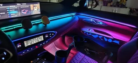 [창원엠비언트] 화려한 조명이 내 몸을 감싸는 그 느낌!! GV70 엠비언트 !!!!!!!!!!글로우모션 VER.2 / 창원 의창구