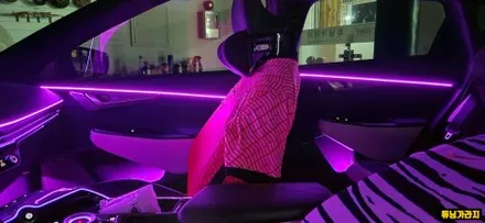 EV6 앰비언트도 안전하게 적용 가능한 글로우 모션 앰비언트 / 창원 의창구