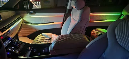 창원 비노출 앰비언트 전문점 튜닝가라지/글로우모션 창원지사에서 더뉴팰리세이드 글로우모션 무빙 앰비언트 시공하면 이렇게 됩니다!!! / 창원 의창구