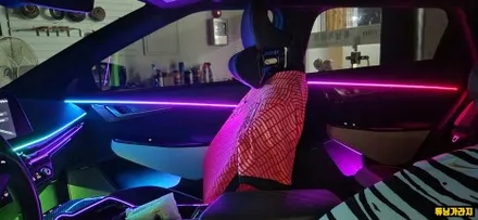 EV6 앰비언트도 안전하게 적용 가능한 글로우 모션 앰비언트 / 창원 의창구