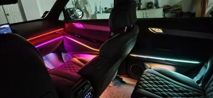 [창원엠비언트] 제네시스 GV80 글로우모션 엠비언트 시공은 창원 튜닝가라지로 오시면  I\'m 신뢰에요!!!! / 창원 의창구