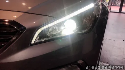 [현대] LF소나타    필립스 튜닝인증 전조등 화이트 6000K / 창원 의창구
