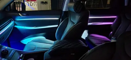 창원 비노출 엠비언트 전문점 글로우모션 창원지사 튜닝가라지에서 펠리세이드를 완전 특별한 무빙 엠비언트로 완성했습니다 / 창원 의창구