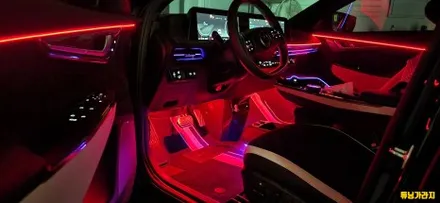 EV6 앰비언트도 안전하게 적용 가능한 글로우 모션 앰비언트 / 창원 의창구