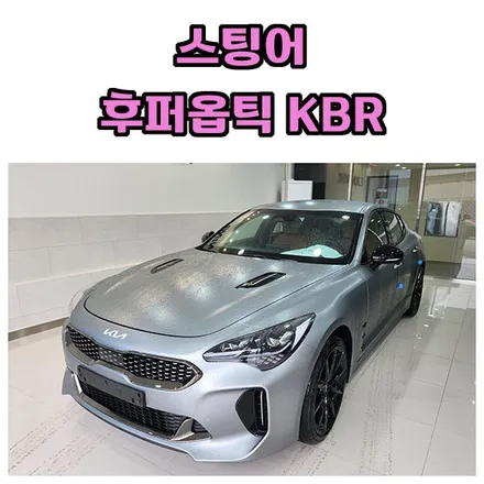 창원 스팅어 트리뷰트 에디션 후퍼옵틱 KBR로 신차패키지 했어요 / 창원시 성산구