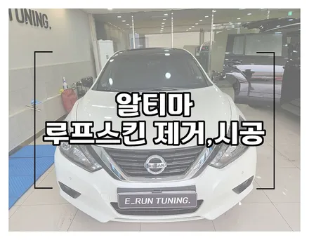 알티마 루프스킨 제거하고 재시공 권장 수명과 관리의 중요성 / 창원시 성산구