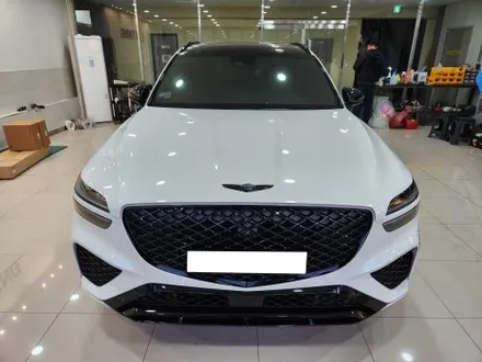 창원 GV70 크롬죽이기 랩핑과 그릴 도색 / 창원시 성산구