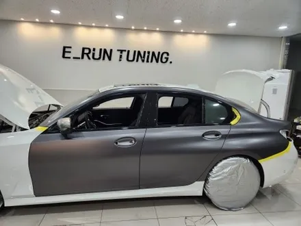 BMW M340i 3M 사틴 다크그레이 색상으로 전체랩핑 시공 / 창원시 성산구