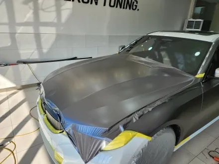 BMW M340i 3M 사틴 다크그레이 색상으로 전체랩핑 시공 / 창원시 성산구