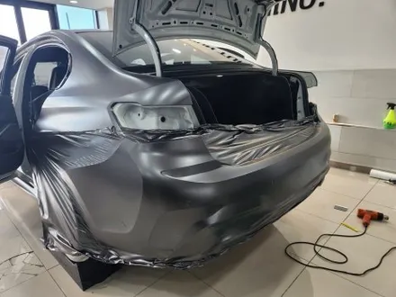 BMW M340i 3M 사틴 다크그레이 색상으로 전체랩핑 시공 / 창원시 성산구