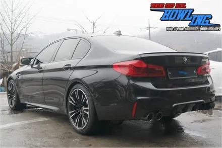 BMW F90 M5 FI 배기 머플러 튜닝 퍼포먼스 가변 배기음 Fi EXHAUST 팝콘사운드 주행영상 구변완료.