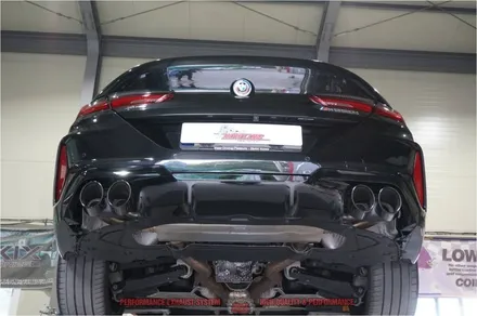 BMW M850I 그란쿠페 배기음 증폭 브릴란테 가변배기 추가 사운드UP!! M8 리어범퍼 듀얼 머플러팁