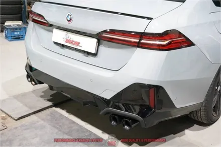 BMW G60 5시리즈 530I M카본 듀얼 머플러팁 퍼포먼스 프론트립 드라이 카본 미러커버 스포일러 튜닝