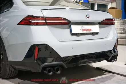 BMW G60 5시리즈 530I M카본 듀얼 머플러팁 퍼포먼스 프론트립 드라이 카본 미러커버 스포일러 튜닝