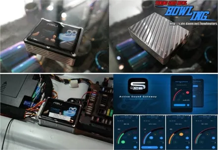 BMW F10 520D 듀얼 M550D 사각팁 오토모티브7.0 하이엔드 액티브사운드 배기튜닝 팝콘사운드 배기음