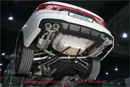 신형 (C8) 아우디A7 가변배기 S7디퓨저 배기음 머플러튜닝 팝콘사운드 HOWLING 퍼포먼스 가변머플러 배기튜닝