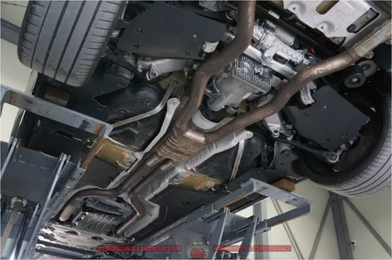 BMW M850I 그란쿠페 배기음 증폭 브릴란테 가변배기 추가 사운드UP!! M8 리어범퍼 듀얼 머플러팁