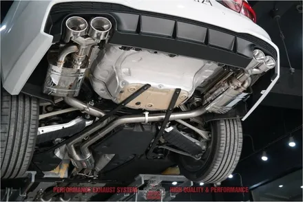 신형 (C8) 아우디A7 가변배기 S7디퓨저 배기음 머플러튜닝 팝콘사운드 HOWLING 퍼포먼스 가변머플러 배기튜닝