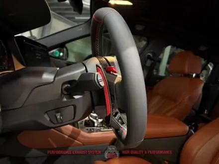 BMW G06 X6 M카본 핸들 M1,M2 버튼 드라이카본 그릴 미러커버 카본룩 퍼포먼스 립 바디킷 파츠 장착