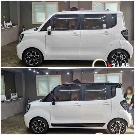 부산 레이의 신차 랩핑 시공기 / 부산시 강서구