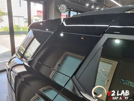 KG 모빌리티 토레스 C 필러 랩핑 후기 / 부산시 강서구
