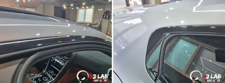 BMW 크롬 죽이기 시공 후기 840i 그란 쿠페 / 부산시 강서구