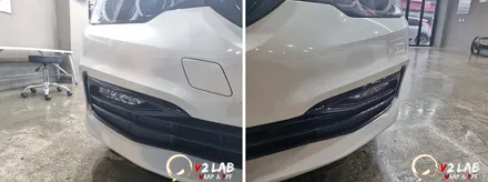 부산 크롬 죽이기 BMW 520i 시공 후기 / 부산시 강서구