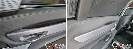 실내 랩핑으로 칙칙한 실내에서 모던하게 변신한 BMW 740 / 부산시 강서구