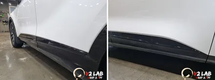 스포티지 NQ5 부분랩핑으로 크롬 죽이기 시공 후기 / 부산시 강서구