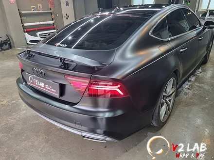 부산 랩핑 드라마틱한 변신 아우디 S7 전체랩핑 / 부산시 강서구