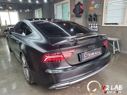 부산 랩핑 드라마틱한 변신 아우디 S7 전체랩핑 / 부산시 강서구