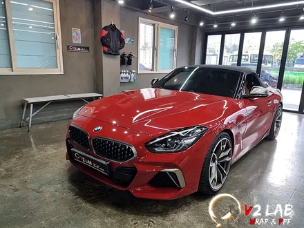 부산 랩핑 BMW Z4 전체 랩핑 후기 / 부산시 강서구
