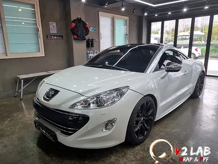 부산 랩핑 푸조 RCZ 투톤 랩핑 후기 (Feat. 필러 라인 랩핑) / 부산시 강서구