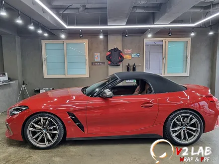 부산 랩핑 BMW Z4 전체 랩핑 후기 / 부산시 강서구