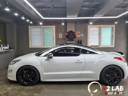 부산 랩핑 푸조 RCZ 투톤 랩핑 후기 (Feat. 필러 라인 랩핑) / 부산시 강서구